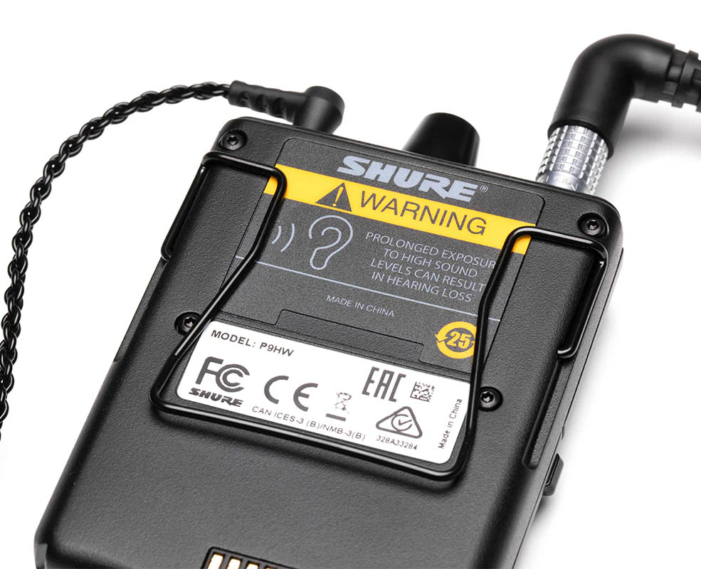 Shure P9HW Wired Bodypack - Image 7
